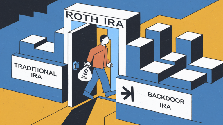 A person using the Backdoor Roth IRA strategy to bypass income limits.